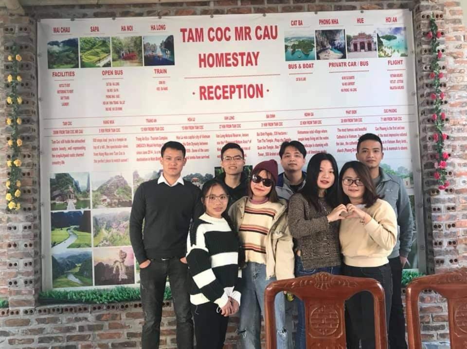 Tamcoc Mr. Cau Homestay Ninh Binh Exterior foto